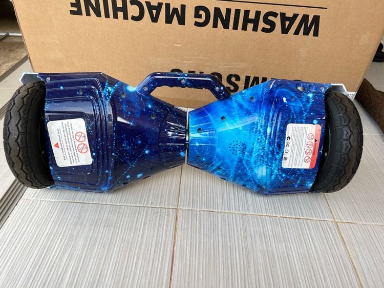 hoverboard โฮเวอร์บอร์ด  สกู๊ตเตอร์ไฟฟ้า มีไฟ LED  มือ2  เล่นน้อยคะ รูปที่ 4