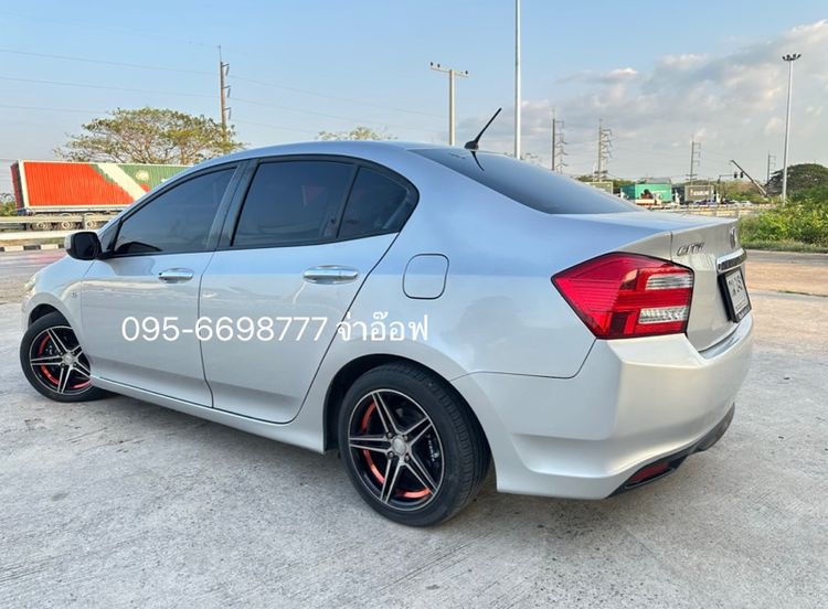Honda City 2013 1.5 V i-VTEC Sedan เบนซิน ไม่ติดแก๊ส เกียร์อัตโนมัติ เทา รูปที่ 3