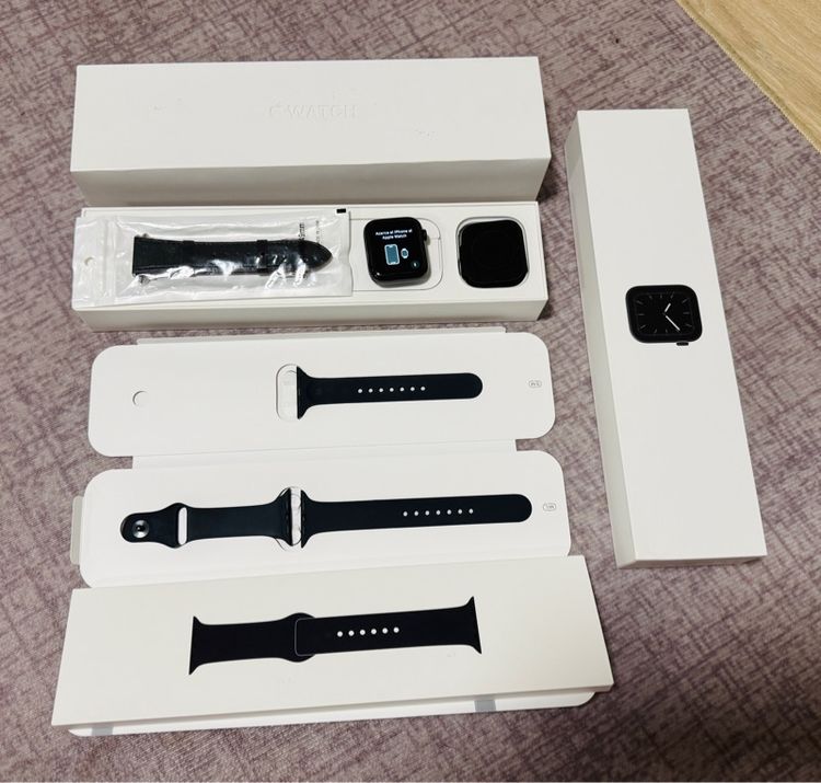 Apple Watch S5 44MM stainless steel black cellular 
