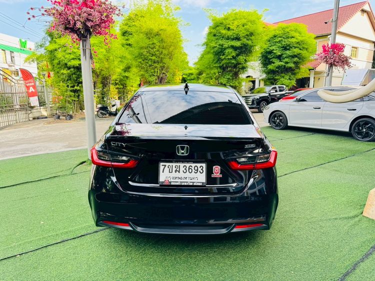 Honda City 2024 1.0 SV Sedan เบนซิน ไม่ติดแก๊ส เกียร์อัตโนมัติ ดำ รูปที่ 4