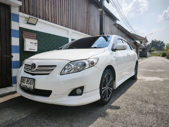 Toyota Altis 2009 1.6 G Limited Sedan เบนซิน LPG เกียร์อัตโนมัติ ขาว รูปที่ 4