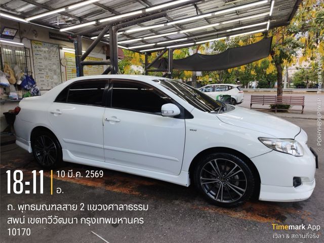 รถ Toyota Altis 1.6 G Limited สี ขาว