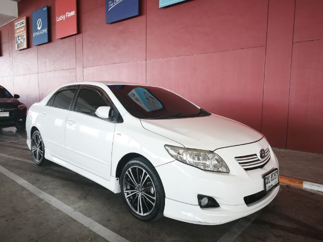 Toyota Altis 2009 1.6 G Limited Sedan เบนซิน LPG เกียร์อัตโนมัติ ขาว รูปที่ 2