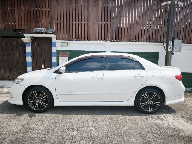 Toyota Altis 2009 1.6 G Limited Sedan เบนซิน LPG เกียร์อัตโนมัติ ขาว รูปที่ 3
