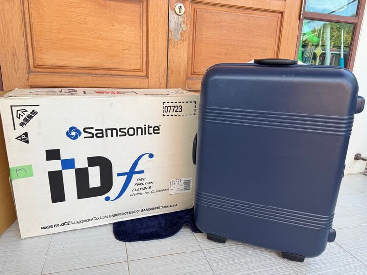 ไม่ระบุ น้ำเงิน อื่นๆ กระเป๋า กระเป๋าเดินทาง Samsonite  มือ2 สภาพใหม่มาก