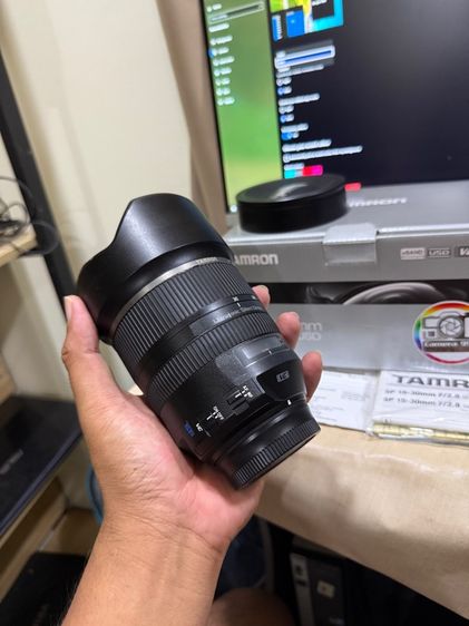 เลนส์ Lens Tamron 15-30 f2.8 SP VC G1 For (Nikon) สภาพสวยๆ ไม่ฝ้า ไม่รา สอบถามได้ครับ รูปที่ 3