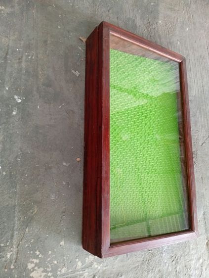 ตู้กระจกไม้ใส่ของขาย(ใส่ได้ทั้งพระเครื่อง,ลอตเตอรี่,นาฬิกา หรือ เครื่องประดับต่างๆ และอื่นๆตามแต่จะใส่ รูปที่ 6