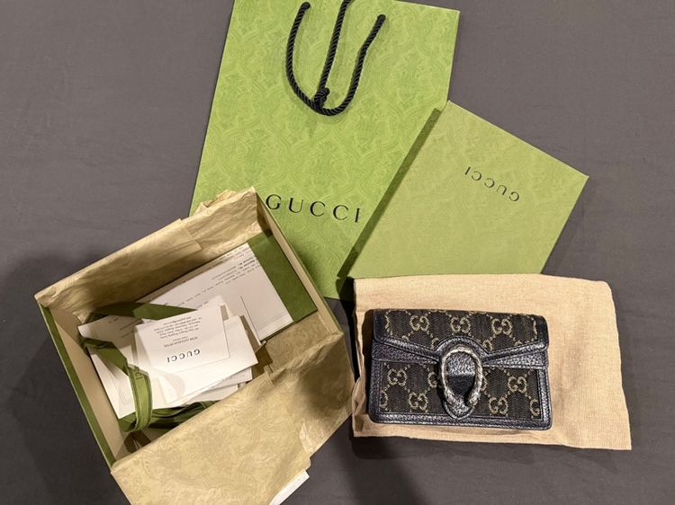 หญิง เงิน อื่นๆ Gucci Dionysus Super Mini crossbody bag