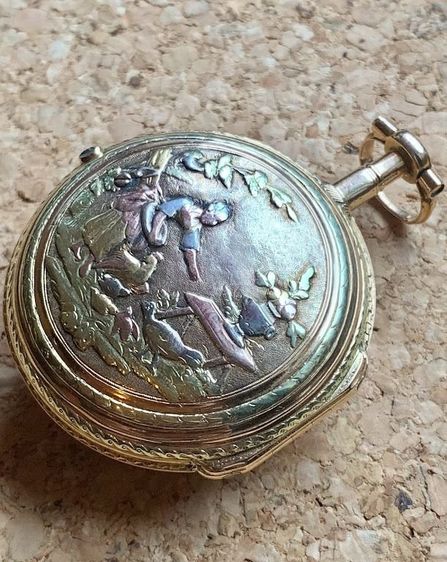 A Paris VERGE FUSEE Hand Pink  yellow Gold รูปที่ 9