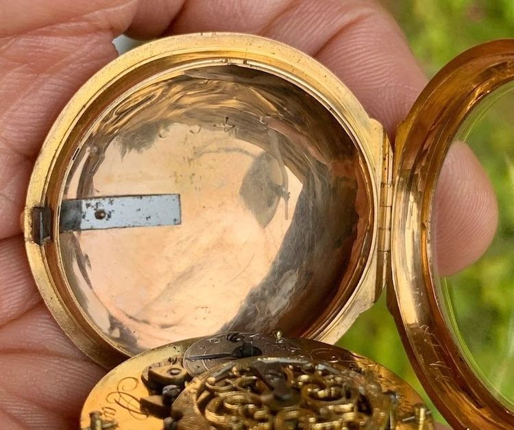 A Paris VERGE FUSEE Hand Pink  yellow Gold รูปที่ 15