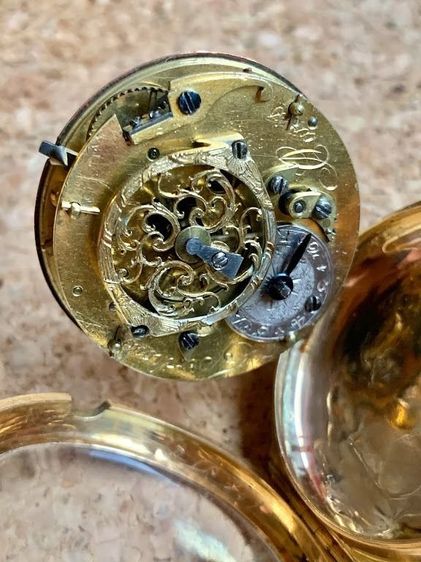 A Paris VERGE FUSEE Hand Pink  yellow Gold รูปที่ 17