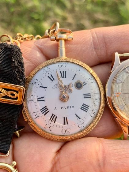 A Paris VERGE FUSEE Hand Pink  yellow Gold รูปที่ 3