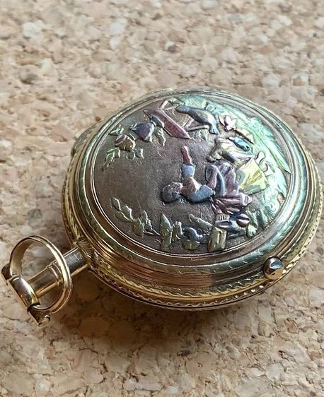 A Paris VERGE FUSEE Hand Pink  yellow Gold รูปที่ 8