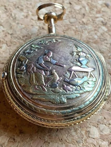 A Paris VERGE FUSEE Hand Pink  yellow Gold รูปที่ 10