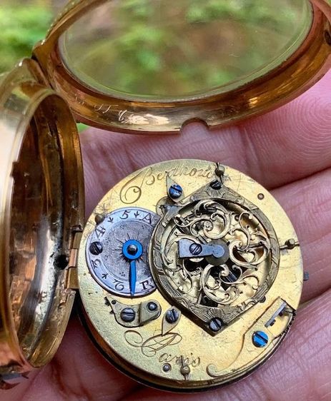 A Paris VERGE FUSEE Hand Pink  yellow Gold รูปที่ 14