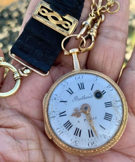 A Paris VERGE FUSEE Hand Pink  yellow Gold รูปที่ 2