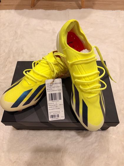 รองเท้าฟุตบอล adidas X Crazyfast Elite FG Unisex สีเหลือง IE2376