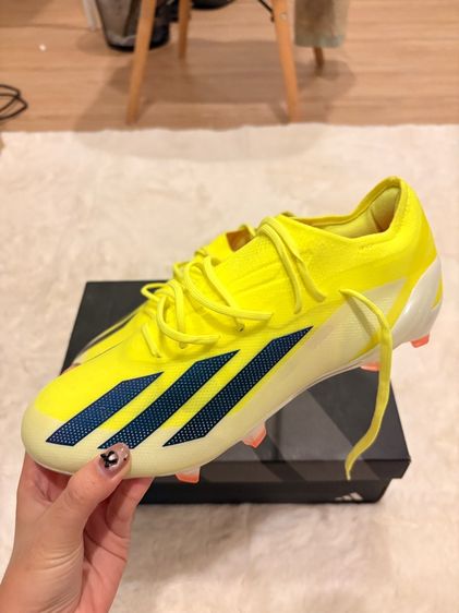 รองเท้าฟุตบอล adidas X Crazyfast Elite FG Unisex สีเหลือง IE2376 รูปที่ 3