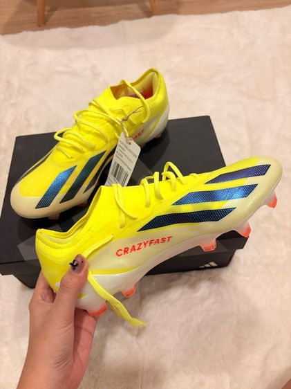 รองเท้าฟุตบอล adidas X Crazyfast Elite FG Unisex สีเหลือง IE2376 รูปที่ 4