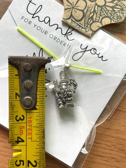 พระพิฆเนศ จี้เงินแท้92.5  รูปที่ 4