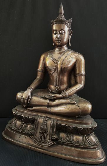 พระพุทธชัยรังสี สธ  รุ่น รวมดวงใจเพื่อสายใจไทย กาหลั่ยทอง รูปที่ 4