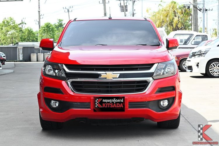 Chevrolet Colorado 2018 2.5 LT Pickup ดีเซล ไม่ติดแก๊ส เกียร์ธรรมดา แดง รูปที่ 2