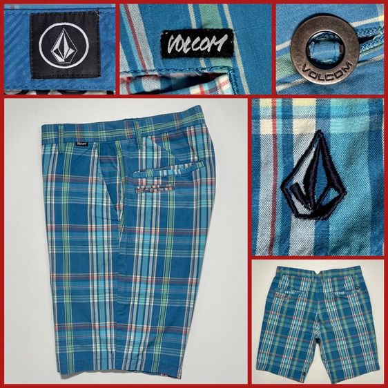 กางเกงขาสั้น VOLCOM ของแท้ แบบและทรงสวย