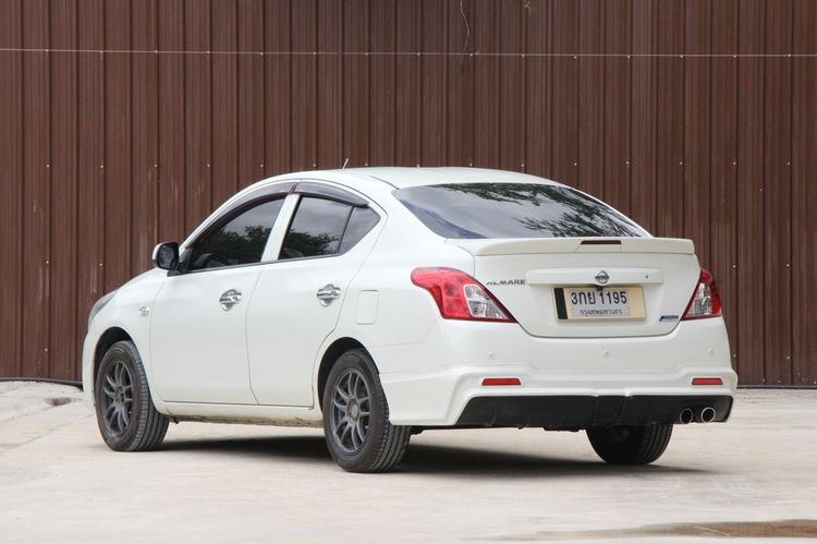 Nissan Almera 2014 1.2 E Sedan เบนซิน ไม่ติดแก๊ส เกียร์อัตโนมัติ ขาว รูปที่ 4