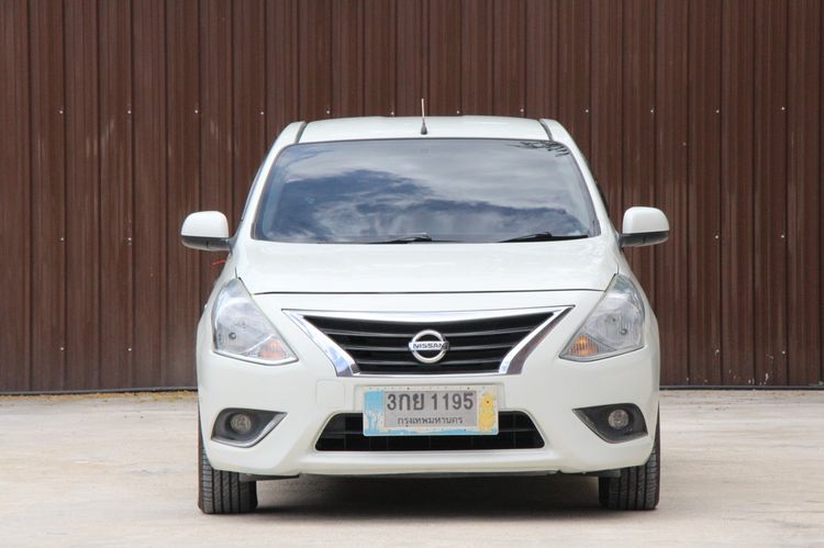 Nissan Almera 2014 1.2 E Sedan เบนซิน ไม่ติดแก๊ส เกียร์อัตโนมัติ ขาว รูปที่ 2