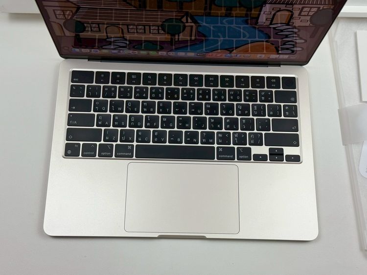 MacBook Air 13.6-inch M3 2024 Ram8GB SSD256GB Starlight รูปที่ 5