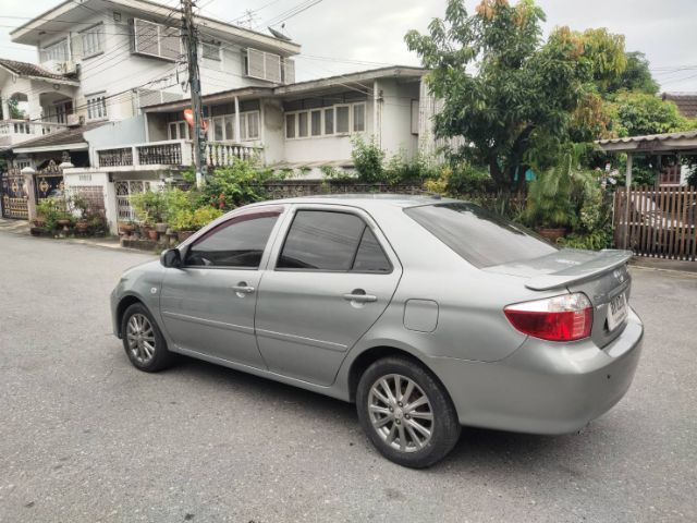 Toyota Vios 2006 1.5 J Sedan เบนซิน ไม่ติดแก๊ส เกียร์อัตโนมัติ เทา รูปที่ 4