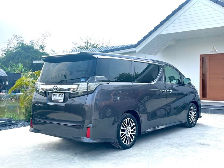 Toyota Vellfire 2016 2.5 Z G Edition Van เบนซิน ไม่ติดแก๊ส เกียร์อัตโนมัติ เทา รูปที่ 4