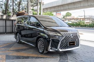Lexus LM 300h Executive 4-Seater สีดำ ปี2021แท้  ไมล์เพียง 81,xxxกม. รถศูนย์Lexus Thailand เจ้าของเดียว 