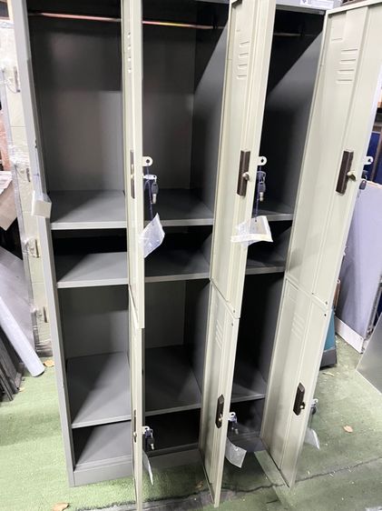 ตู้ล๊อคเกอร์เหล็ก Locker แบบ 6 ช่อง แบรนท์ Sure รูปที่ 2