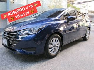 2025 NISSAN ALMERA 1.0 EL AUTO สีน้ำเงิน ปุ่มSTART 