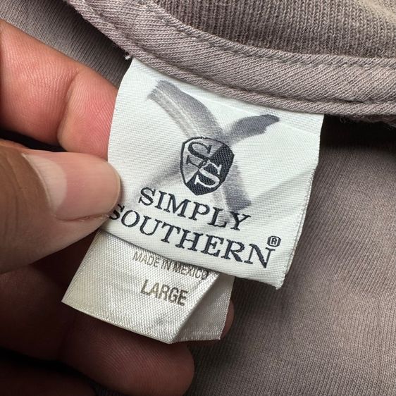 เสื้อยืดแขนยาว Simply ​Southern Size L รูปที่ 6