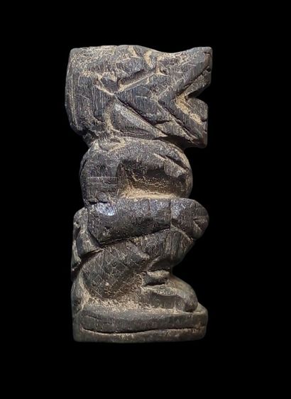 หนุมาน เนื้อไม้ หลวงพ่อสุ่น วัดศาลากุล (สูง 33 ซม.) รูปที่ 2