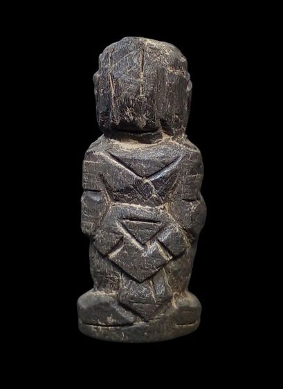 หนุมาน เนื้อไม้ หลวงพ่อสุ่น วัดศาลากุล (สูง 33 ซม.) รูปที่ 4