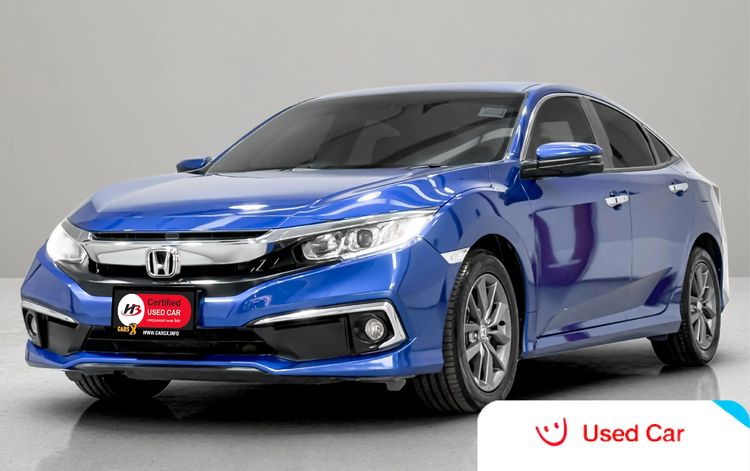 Honda Civic 2019 1.8 EL i-VTEC Sedan เบนซิน ไม่ติดแก๊ส เกียร์อัตโนมัติ น้ำเงิน