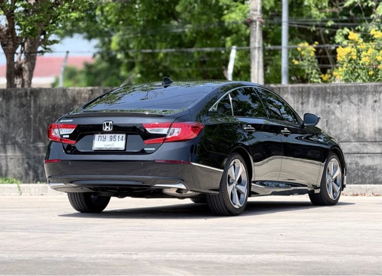Honda Accord 2019 2.0 Hybrid i-VTEC Sedan ไฮบริด ไม่ติดแก๊ส เกียร์อัตโนมัติ ดำ รูปที่ 4