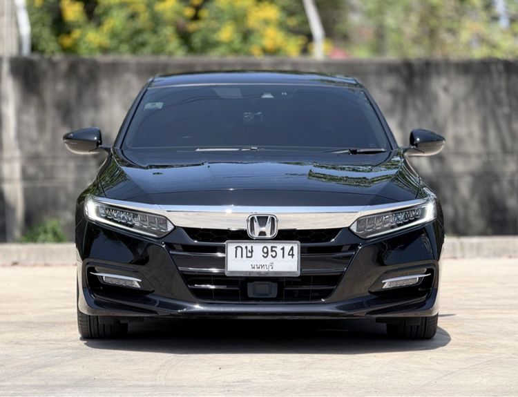 Honda Accord 2019 2.0 Hybrid i-VTEC Sedan ไฮบริด ไม่ติดแก๊ส เกียร์อัตโนมัติ ดำ รูปที่ 3