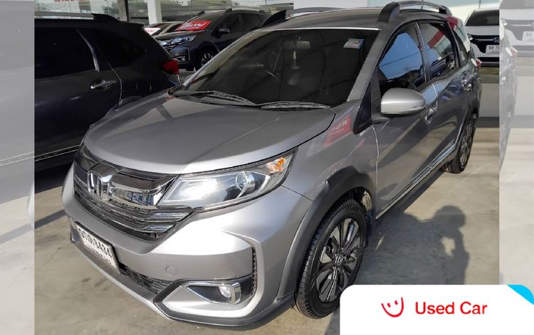 Honda BR-V 2019 1.5 SV Utility-car เบนซิน ไม่ติดแก๊ส เกียร์อัตโนมัติ เทา