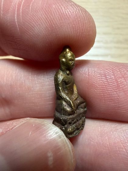 พระชัยไพรี วัดบวร เนื้อเก่ามาก รูปที่ 4