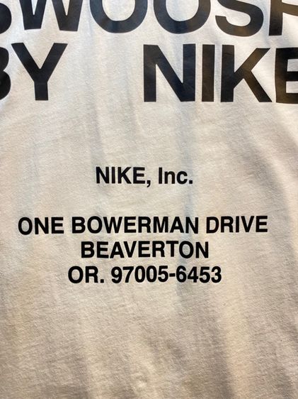 เสื้อยืด Nike Swoosh Tee White รูปที่ 10