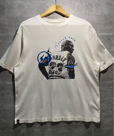 เสื้อยืด Travis Scott x Jordan x Fragment  T-shirt
