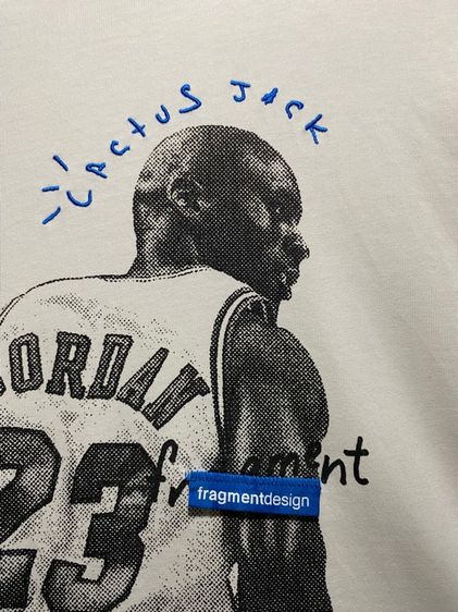 เสื้อยืด Travis Scott x Jordan x Fragment  T-shirt รูปที่ 3