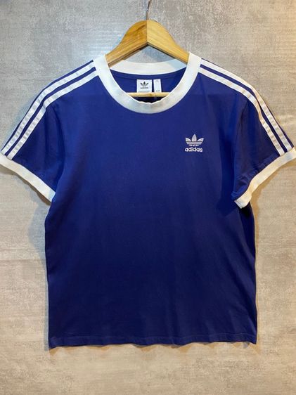 เสื้อยืด Adidas น้ำเงิน รูปที่ 2