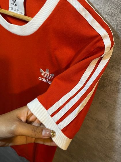 เสื้อยืด Adidas แดง รูปที่ 6