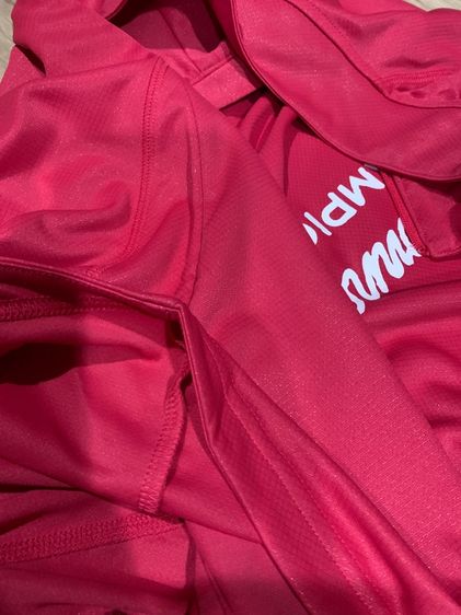 เสื้อ POLO ใส่ออกกำลังกาย เสื้อกีฬาแขนสั้นแบบซิปครึ่งตัว (Half-Zip) จากแบรนด์ Le Coq Sportif  (DRY FIT) แท้  รูปที่ 10