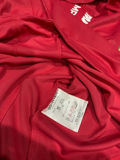 เสื้อ POLO ใส่ออกกำลังกาย เสื้อกีฬาแขนสั้นแบบซิปครึ่งตัว (Half-Zip) จากแบรนด์ Le Coq Sportif  (DRY FIT) แท้  รูปที่ 9